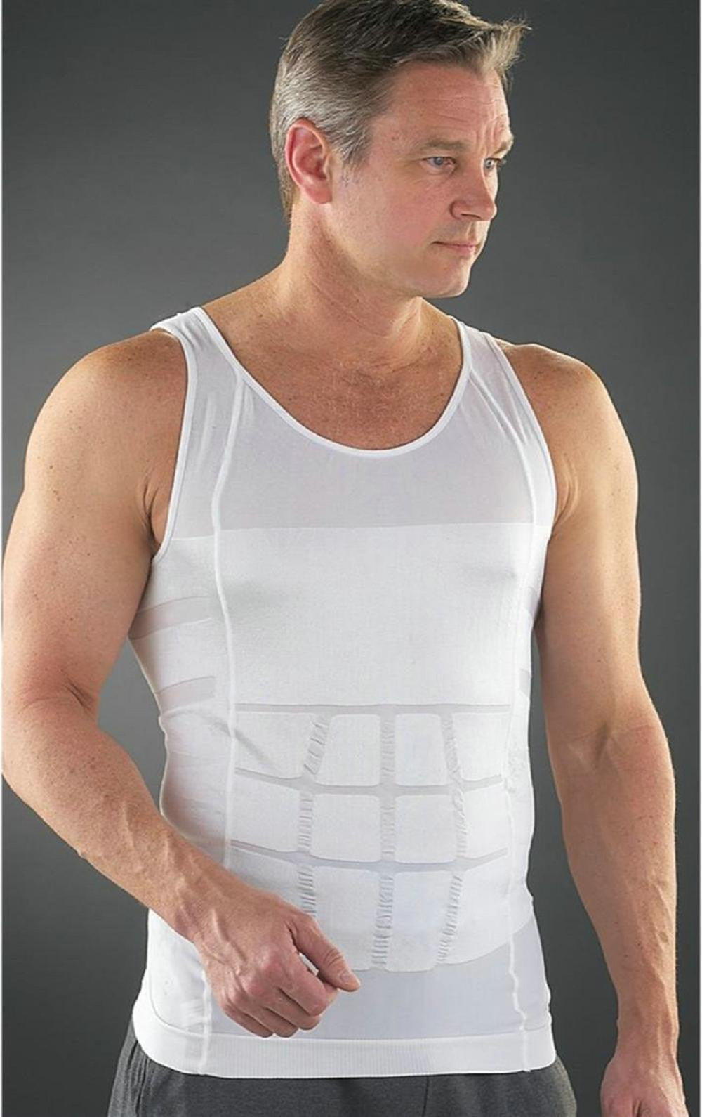 Online discount shop Australia - Men Body Slimming Tummy Shaper Belly Underwear shapewear Waist Girdle Vest