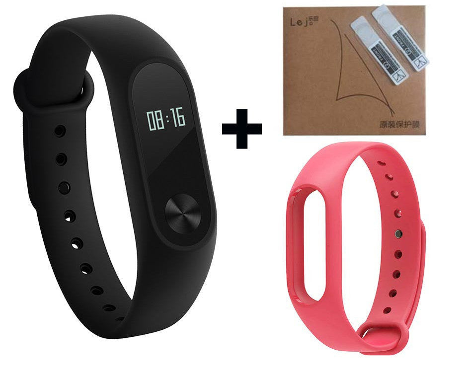 Original Xiaomi Mi Band 2 Miband Band2 Wristband Bracelet Smart Heart Rate Fitness Tracker Touchpad OLED Strap xiomi