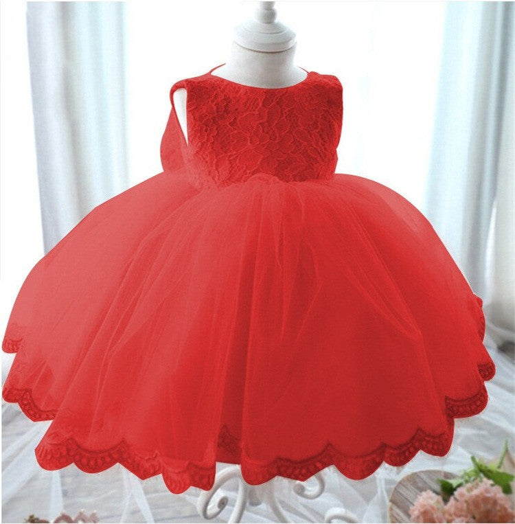Little Girl Dress 1 Year Birthday Dresses for Girls Kids Princess Part Little Girl Dress 1 Year Birthday Dresses for Girls Kids Princess Part