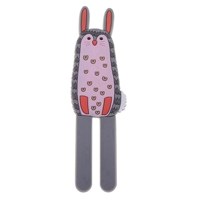 Unique Multifunctional Cute Animals Magnetic Hooks Removable Decorative Fridge Sticker Refrigerator Message Magnet Key Holder