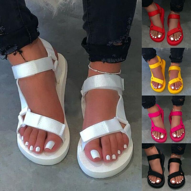 Ladies Beach Slippers Women Soft-Slip Non-Slip Sandals Foam Sole Durable Sandals