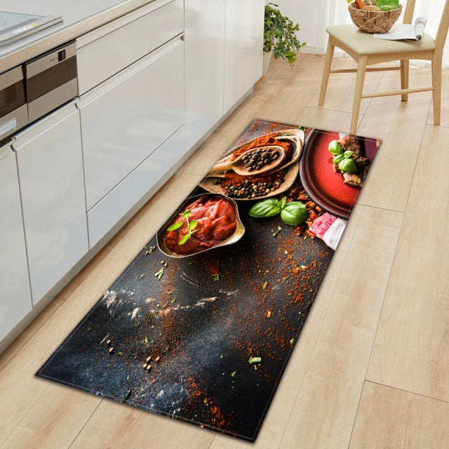 Modern Living Room Rug Kitchen Mat Home Entrance Doormat Bedroom Bedside Decor Carpet Hallway Balcony Bath Anti-Slip Floor Mat