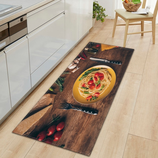 Modern Living Room Rug Kitchen Mat Home Entrance Doormat Bedroom Bedside Decor Carpet Hallway Balcony Bath Anti-Slip Floor Mat