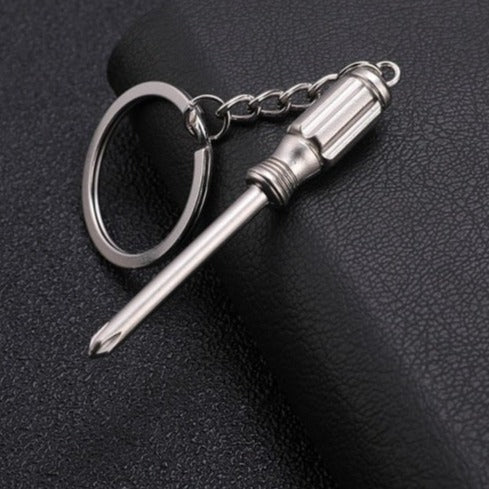 Creative gift car metal keychain turbo gear hub pendant brake disc shock absorber Pendant