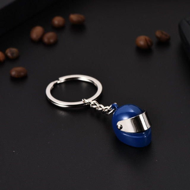 Creative gift car metal keychain turbo gear hub pendant brake disc shock absorber Pendant