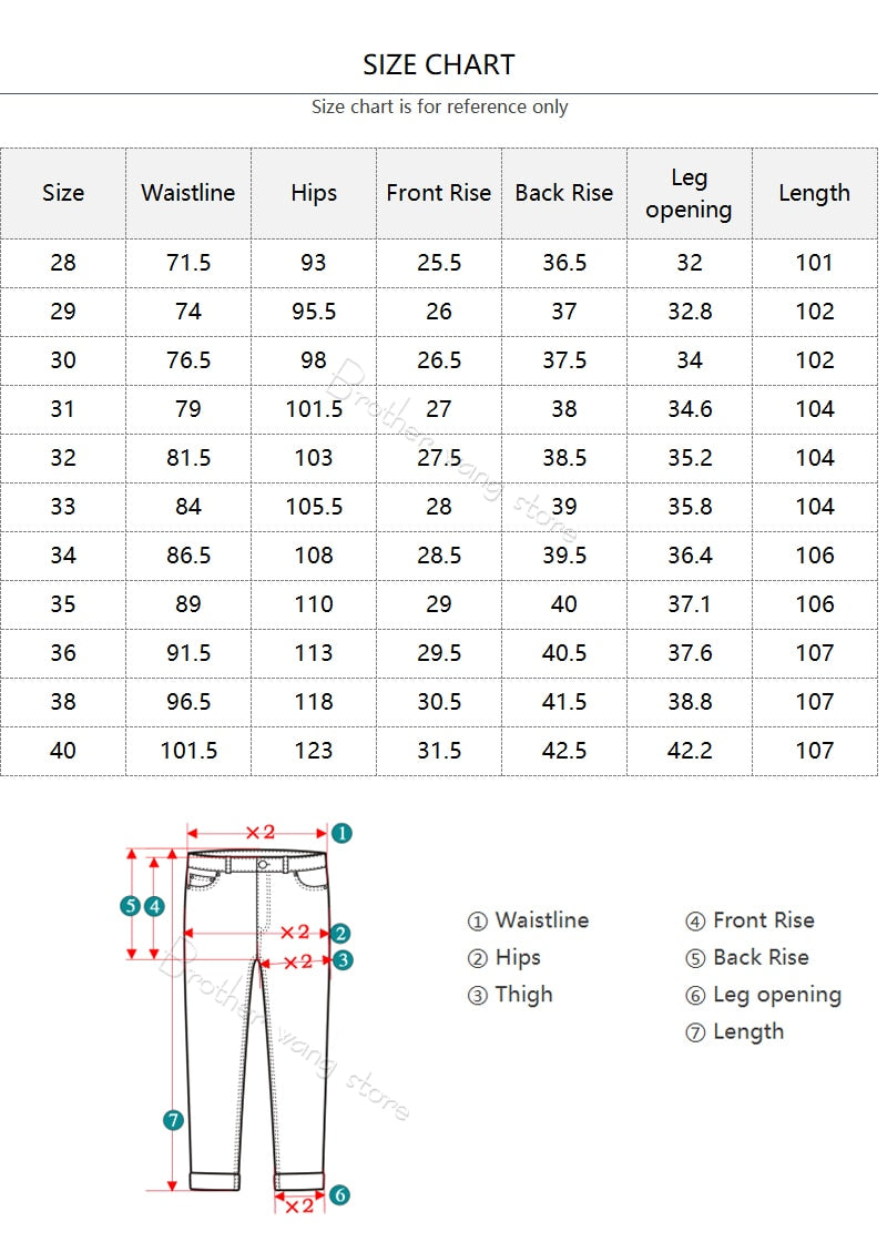 Warm Slim Fit Jeans Business Fashion Thicken Denim Trousers Fleece Stretch Brand Pants Black Blue