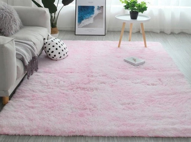 Thick Carpets for Living Room Soft Anti-Slip Plush Rug Fluffy Floor Carpet Bathroom Mats of Decoration Velvet Kids Play-Mat