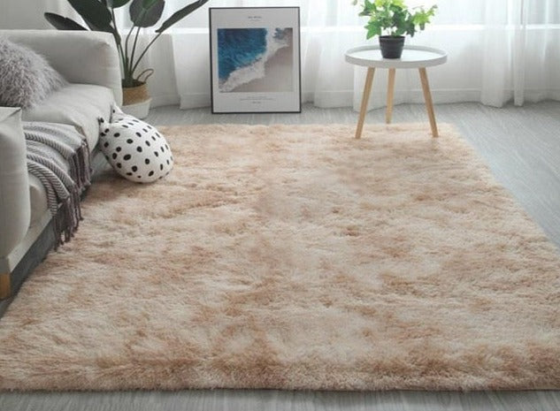 Thick Carpets for Living Room Soft Anti-Slip Plush Rug Fluffy Floor Carpet Bathroom Mats of Decoration Velvet Kids Play-Mat