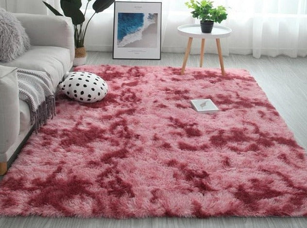 Thick Carpets for Living Room Soft Anti-Slip Plush Rug Fluffy Floor Carpet Bathroom Mats of Decoration Velvet Kids Play-Mat