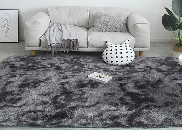 Thick Carpets for Living Room Soft Anti-Slip Plush Rug Fluffy Floor Carpet Bathroom Mats of Decoration Velvet Kids Play-Mat