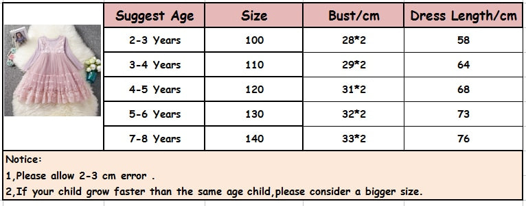 Princess New Year Dress Birthday Party Costume Children Tulle Fabrics Elegant Wedding Gown