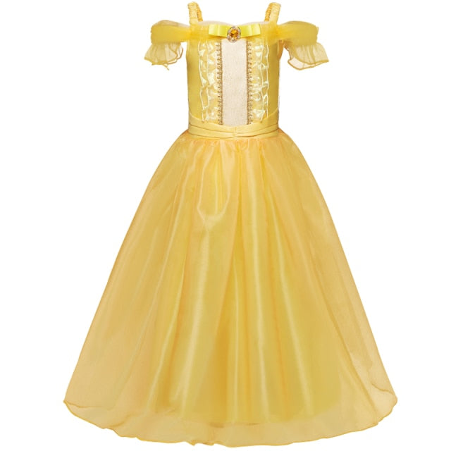Princess Girl Dress Girl Children Christmas Party Costume For Kids Girls Clothes Fantasy Kids Ball Wear Dress Up