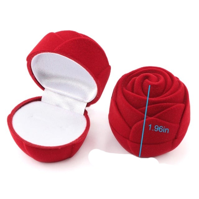 Lovely Velvet Jewelry Box Container Wedding Ring Box for Earrings Necklace Bracelet Display Gift Box Holder 16 styles