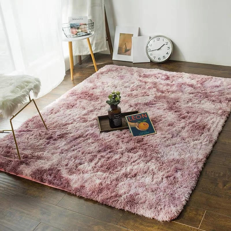 Plush Carpets For Living Room Shaggy Fluffy Fur 4cm Thicker Soft Sponge Velvet Area Rugs Home Decor Floor Mat Salon