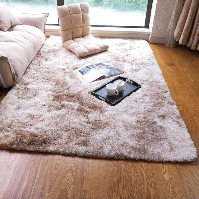 Plush Carpets For Living Room Shaggy Fluffy Fur 4cm Thicker Soft Sponge Velvet Area Rugs Home Decor Floor Mat Salon