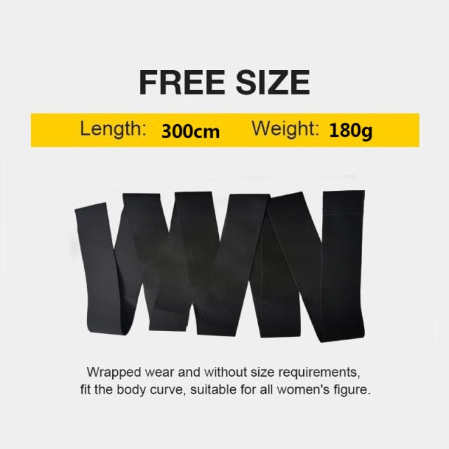 Bandage Wrap Waist Trainer Shapewear Belt Women Slimming Tummy Belt Corset Top Stretch Waist Cinchers Body Shaper