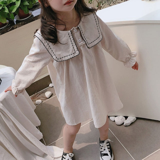 Children Dresses Palace Style Baby Kids Lace Embroidered Princess Party Dress For Girls