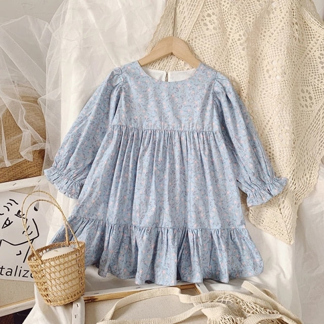 Children Dresses Palace Style Baby Kids Lace Embroidered Princess Party Dress For Girls