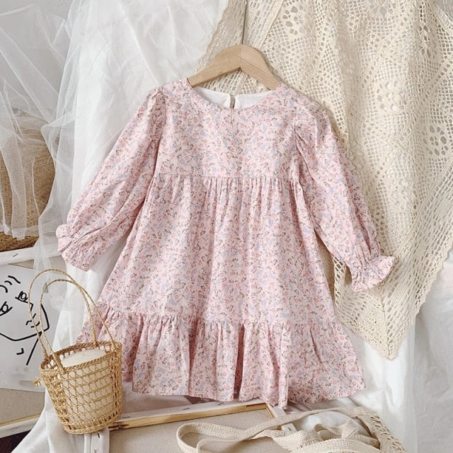 Children Dresses Palace Style Baby Kids Lace Embroidered Princess Party Dress For Girls