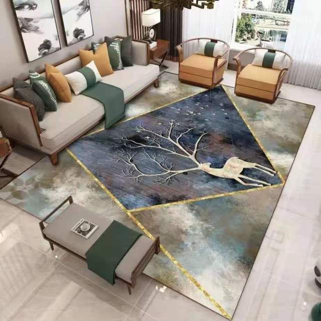 Carpets for Living Room Decoration Washable Floor Lounge Rug Large Area Rugs Bedroom Carpet Modern Home Living Room Decor Mat