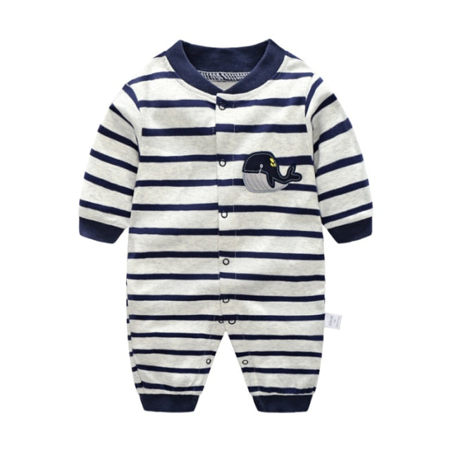 Fall Long Sleeves Bowtie Style Bebe Clothes Little Gentle Man Penguin Infant Babe Jumpsuits