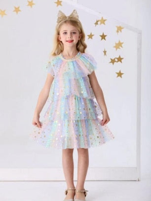 Girls Princess Dress Xmas Party Dresses Beach Clothing New Years Dresses New Brand Bathing Costume