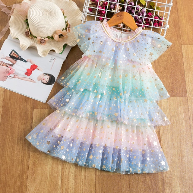 Girls Christmas Dresses For Kids Snowman Xmas Clothes Children New Year Party Princess Costume Santa Claus Cosplay Prom Gown