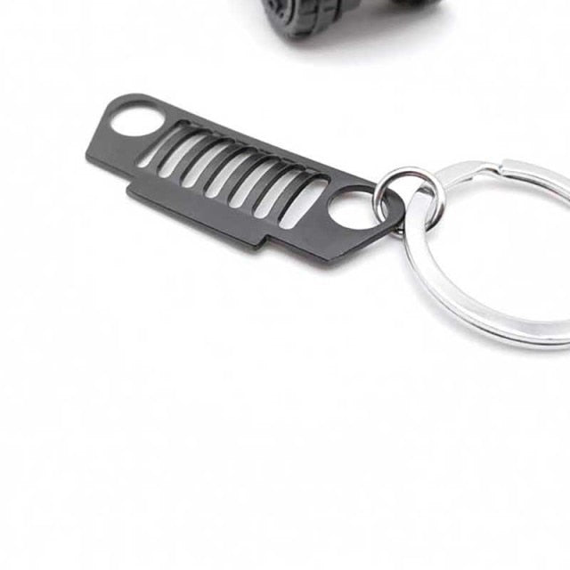 Creative gift car metal keychain turbo gear hub pendant brake disc shock absorber Pendant