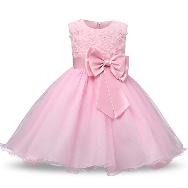 Princess Wedding Party Dress for Girls Tutu Evening Formal Dress Kids Dresses For Girls Ruffle Christmas Ball Gown Baby Clothes