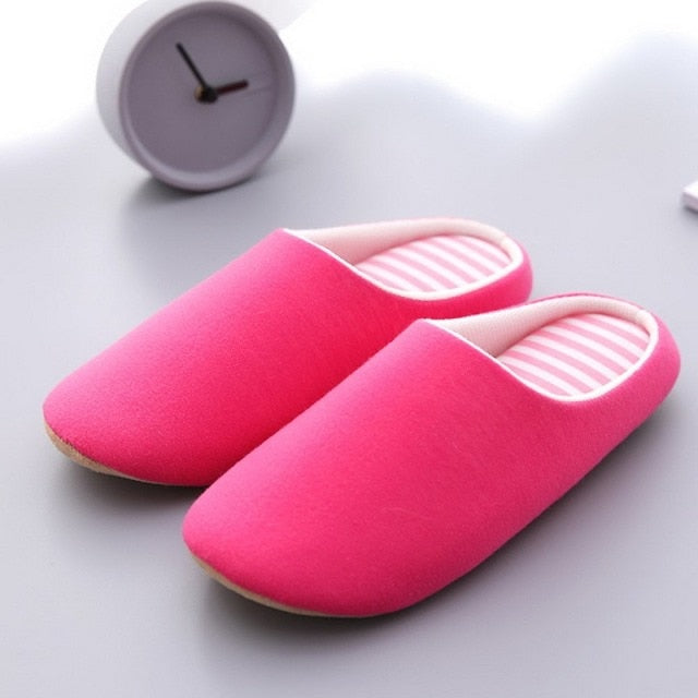 Slippers for home Push Soft Cotton Slippers women Hotel Travel Slipper Hospitality Footwear Slides For Bedroom Cute Slippers