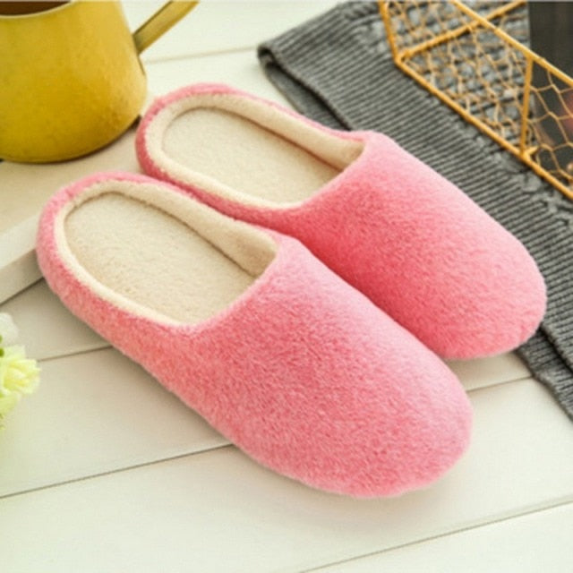 Slippers for home Push Soft Cotton Slippers women Hotel Travel Slipper Hospitality Footwear Slides For Bedroom Cute Slippers