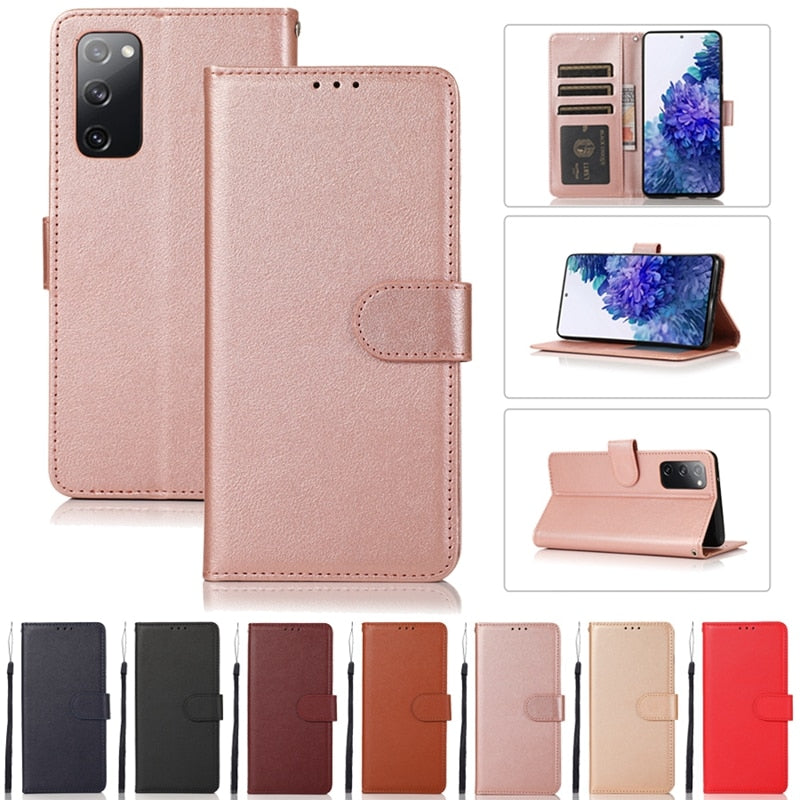 Wallet Leather Case For Samsung Galaxy A02S A03S A12 A21S A22 A32 A50 A51 A52 A70 A71 A72 S21 Plus/Ultra/FE S20FE S10/S9/S8 Plus