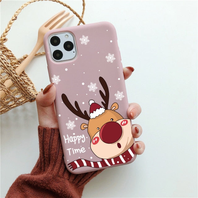 Silicone Phone Case iPhone 12 13 Pro Max 6 XR XS Soft TPU Candy Cases for iPhone 11 7 8 Plus SE2 Cover