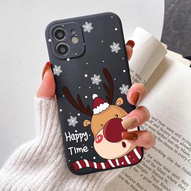 Silicone Phone Case iPhone 12 13 Pro Max 6 XR XS Soft TPU Candy Cases for iPhone 11 7 8 Plus SE2 Cover