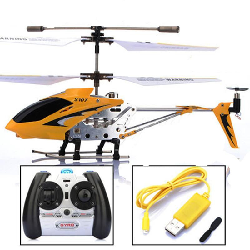 Syma S107g 3.5 Channel Mini Indoor Co-Axial Metal RC Helicopter Built in Gyroscope