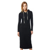 Women Floor-Length Dress Casual Hips Long Style Hooded Dress Lady Thickening DressM15322