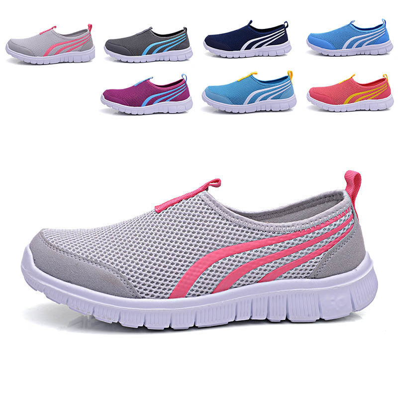 Fashion Women casual shoes, Walking Men's flats Shoes men breathable Zapatillas Casual Shoes 7colors size 34-44