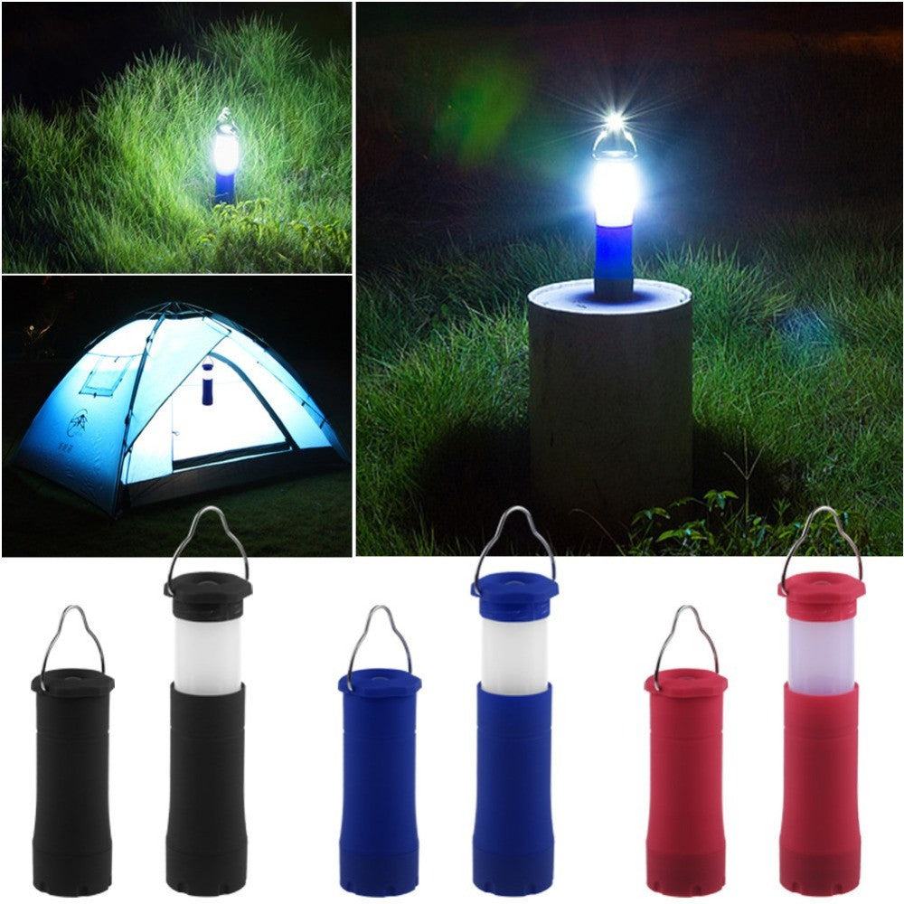 Online discount shop Australia - 3 Colors 3W Tent Camping Lantern Light Hiking LED Flashlight Torch Outdoor Lamp