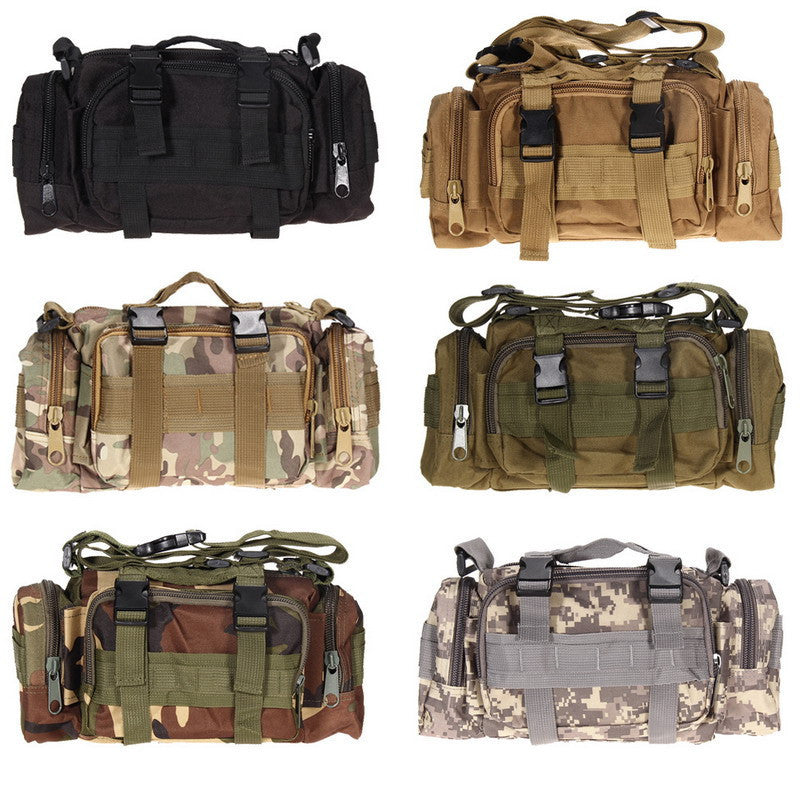 Online discount shop Australia - 600D waterproof Oxford fabric Climbing Bags Outdoor Military Tactical Waist Pack Molle Camping Hiking Pouch Bag H1E1