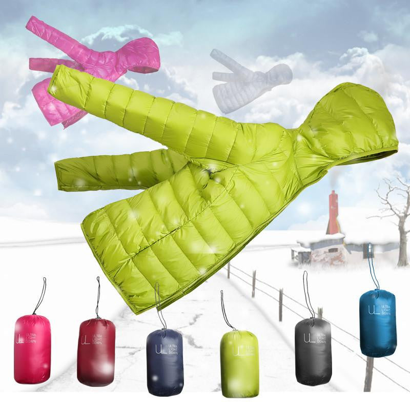 women jacket white duck down white ultra thin duck down jacket women for girl snow parka jacket