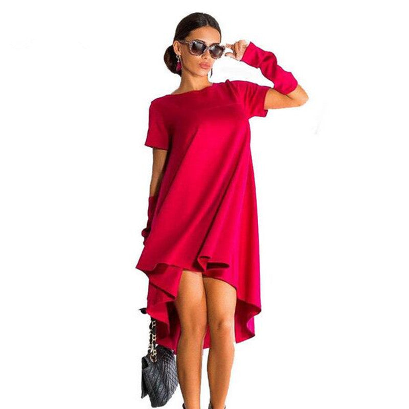Brand Midi Women Dress Summer Style Tunic Boho Kylie Jenner Ladies Dresses Mavodovama Red Party Woman Dress Ukraine