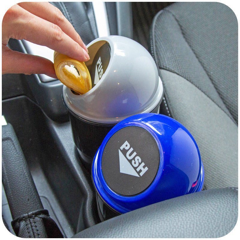 Online discount shop Australia - car automotive vehicle garbage dust holder interior litter container round waiste bin