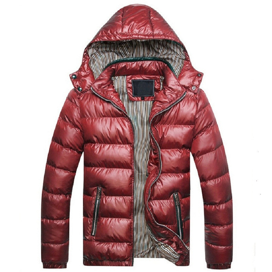 Online discount shop Australia - Jacket Men Warm Coat Sportswear Outwear Parka men coats and jackets Plus size M- XXXL