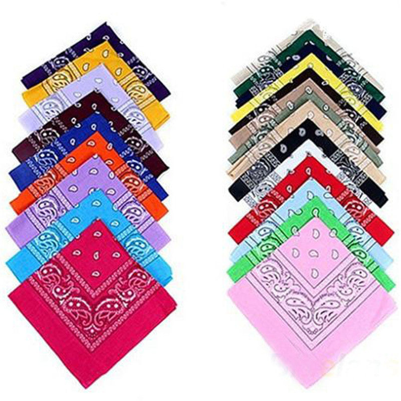Hip-hop Cotton Blended Brand Bandanas For Men Women Magic Head Scarf Scarves CC0150