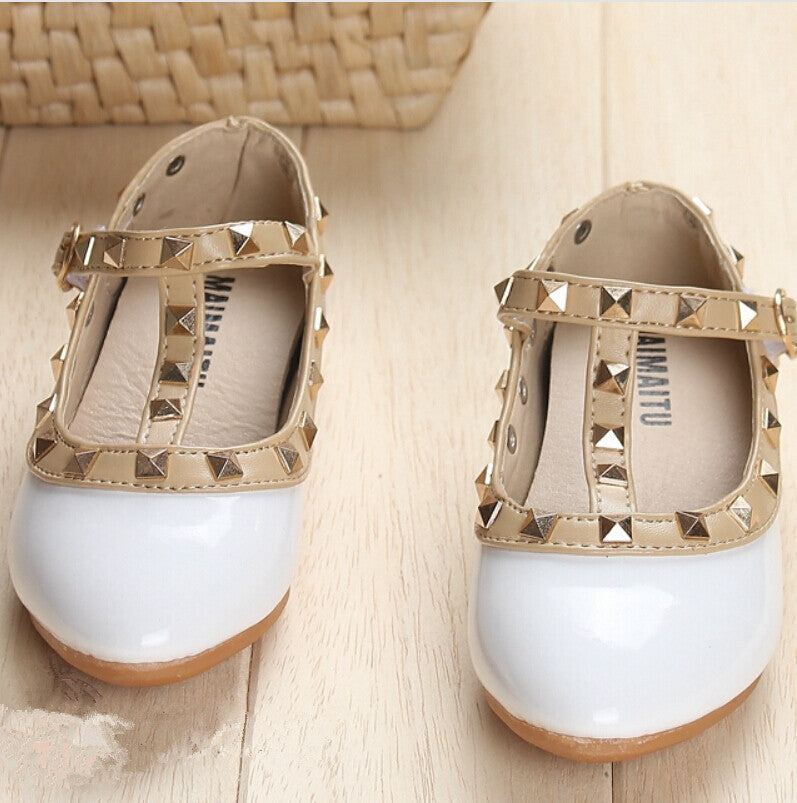 Online discount shop Australia - Kids sneaker Children Shoes Patent Leather Girl Flat Shoes