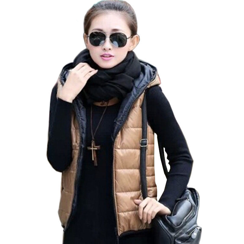 Outerwear Thickening Patterns Fashion Casual Cotton Hooded Women Jacket Motorcycle