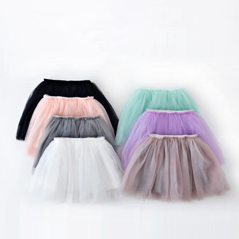 Online discount shop Australia - Lovely ball gown skirt girls tutu skirt pettiskirt 7 colors girls skirts for 2-7 years old kids skirt