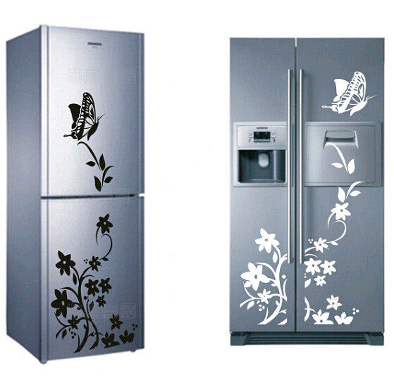 Online discount shop Australia - high quality creative refrigerator sticker butterfly pattern wall stickers home decor