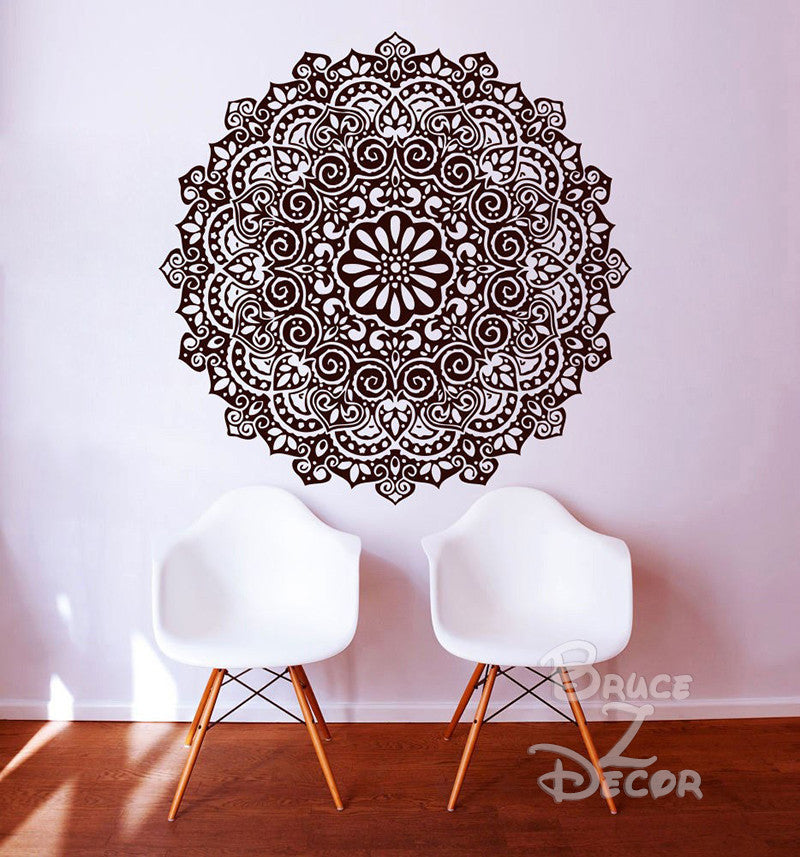 Online discount shop Australia - Mandala Wall Sticker DIY Large Wall Stickers Home Decor Wall Decals Home Decoration