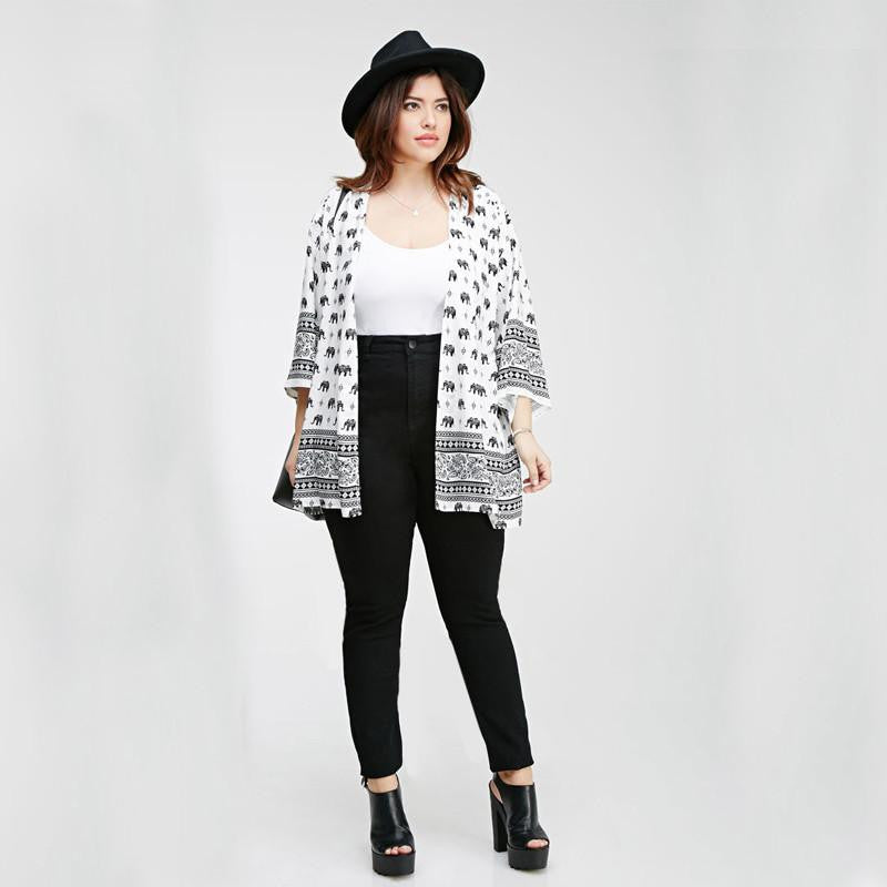 Womens Blouses Casual Vintage Boho Kimono Cardigan Women For Loose Blouse Beach Cover Up